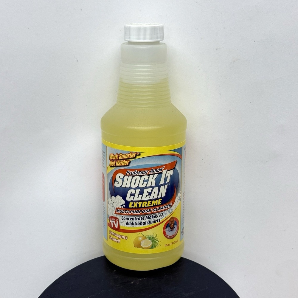 Professor Amos Shock It Clean Extreme Multi Purpose Cleaner Lemongrass 32 oz